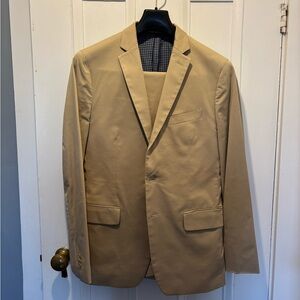 Banana Republic slim suit (38, 31x32)